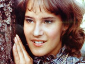 A photo from the shoot when I had gained a few pounds!